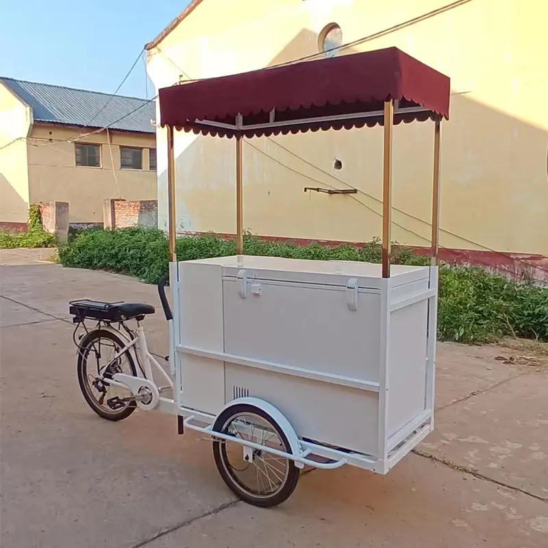 Sepeda Kréta Es Krim Pedal Klasik