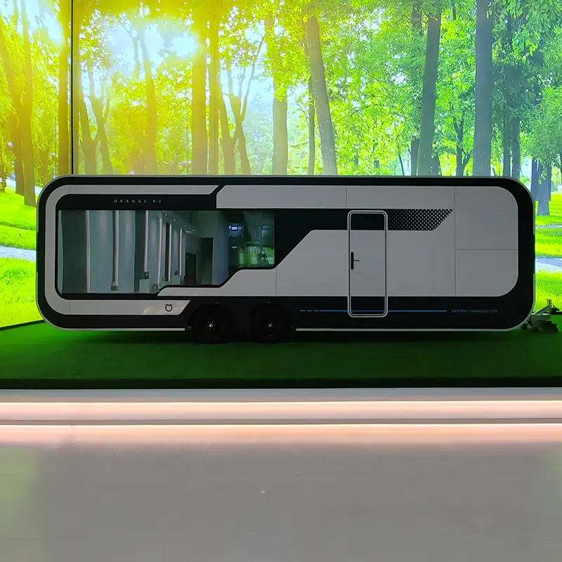 Fiberglass FRP Ringan Off-Road RV Trailer
