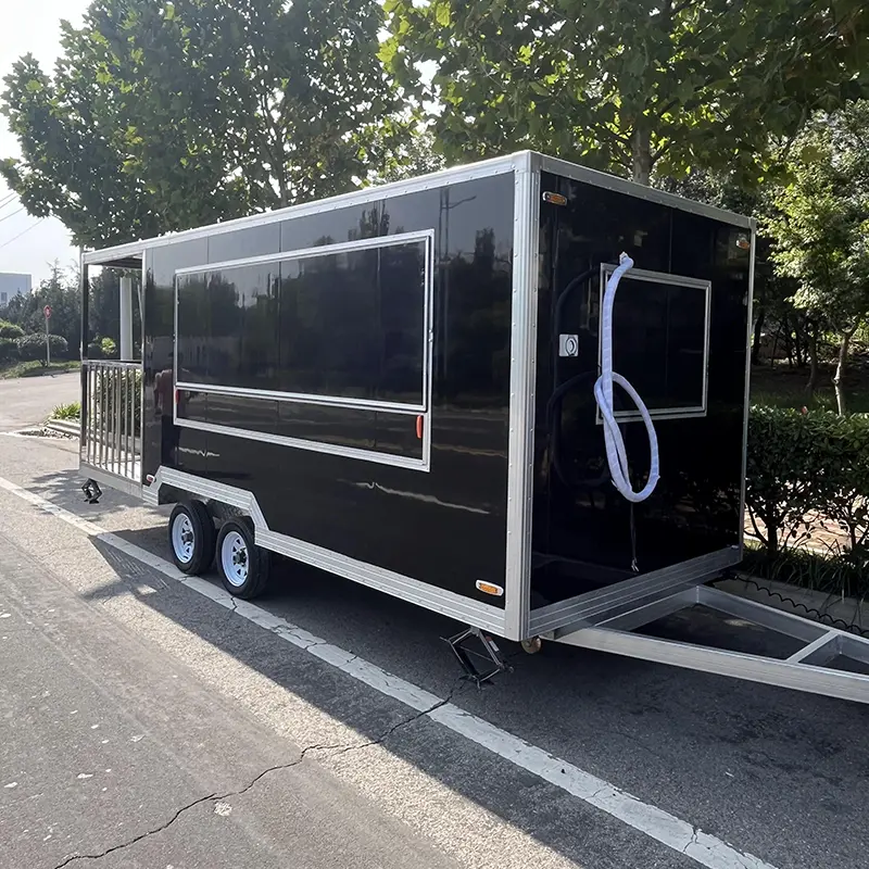 Galvanis Steel Square Food Trailer
