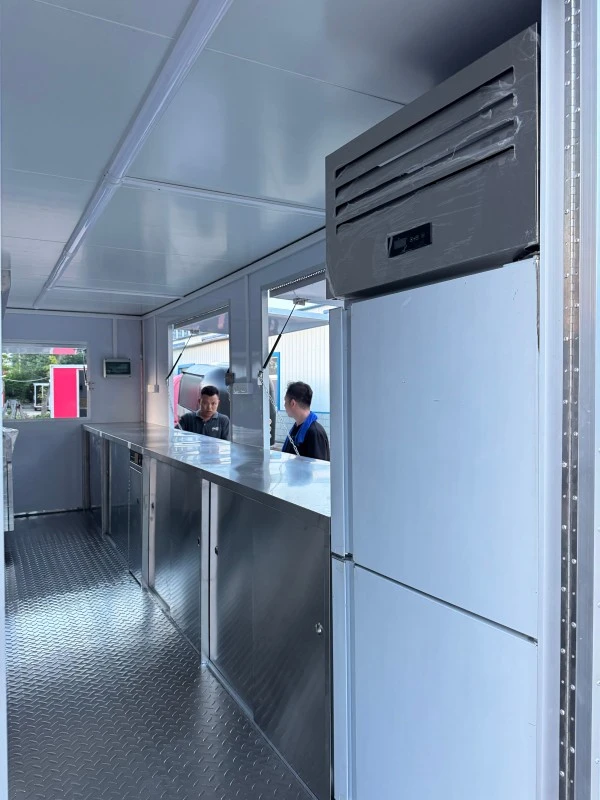 Multi Window Square Vending Trailer
