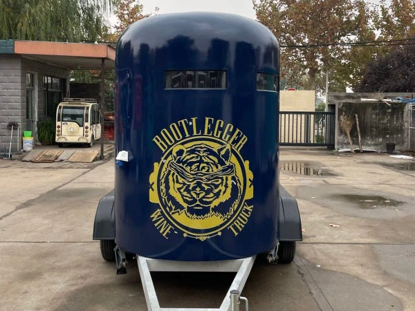 Vintage Horse Box Mobile Bar Trailer