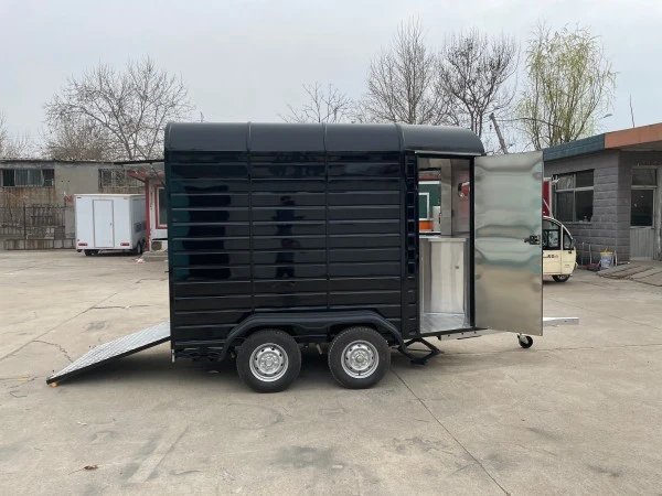 Horse Box Coffee Beverage Trailer