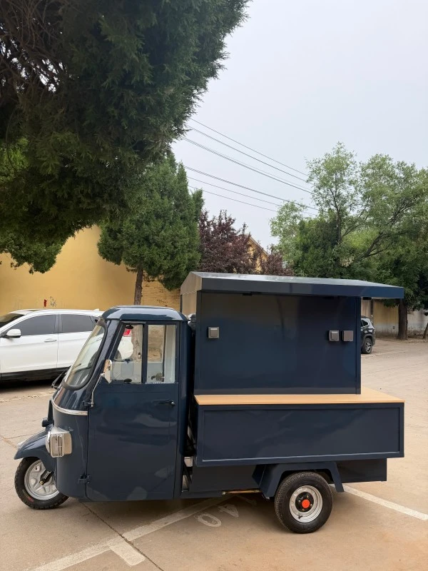 Piaggio Side Opening Fast Food Van