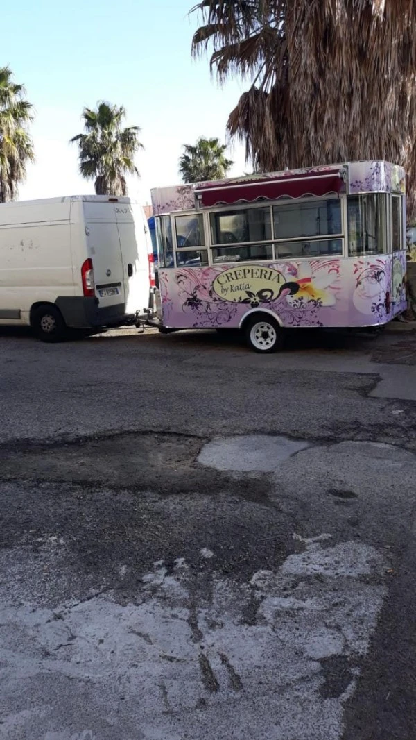 Street View Mobile Concession Food Trailer